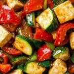 Zucchini Stir Fry With Tofu