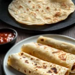 Garlic Flatbread with Liquid Batter