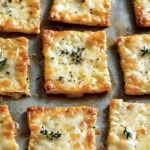 Herb-Infused Keto Cheese Crackers