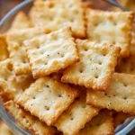 Homemade Cheese Crackers