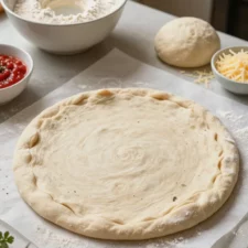 No-Yeast Sourdough Discard Pizza Dough