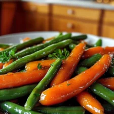 Honey Glazed Carrots & Green Beans