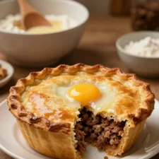 Warm Baked Traditional Scotch Pie