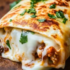 Cheesy Garlic Chicken Wraps