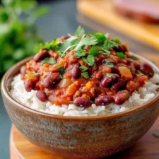 African Kidney Beans with Peanut Sauce