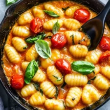 Creamy Roasted Tomato Gnocchi