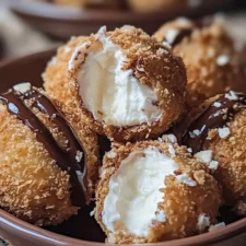 Crispy Fried S'mores Bombs