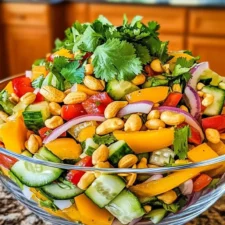 Homemade Thai Mango Salad