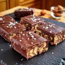 Vegan & Gluten Free Dark Chocolate Sea Salt Nut Bars